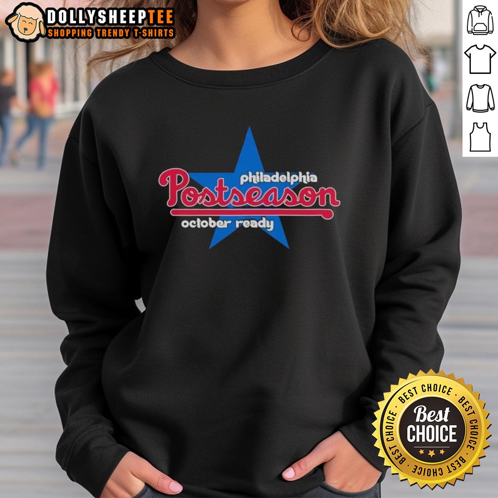 Premium Philadelphia Phillies Postseason 2025 October Ready T-Shirt - Image 5