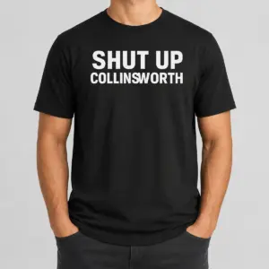 Nice Shut Up Collinsworth NFL Football Broadcaster Shirt