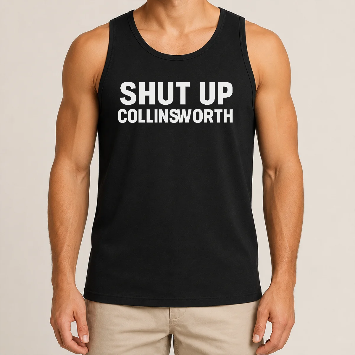 Nice Shut Up Collinsworth NFL Football Broadcaster Shirt - Image 3