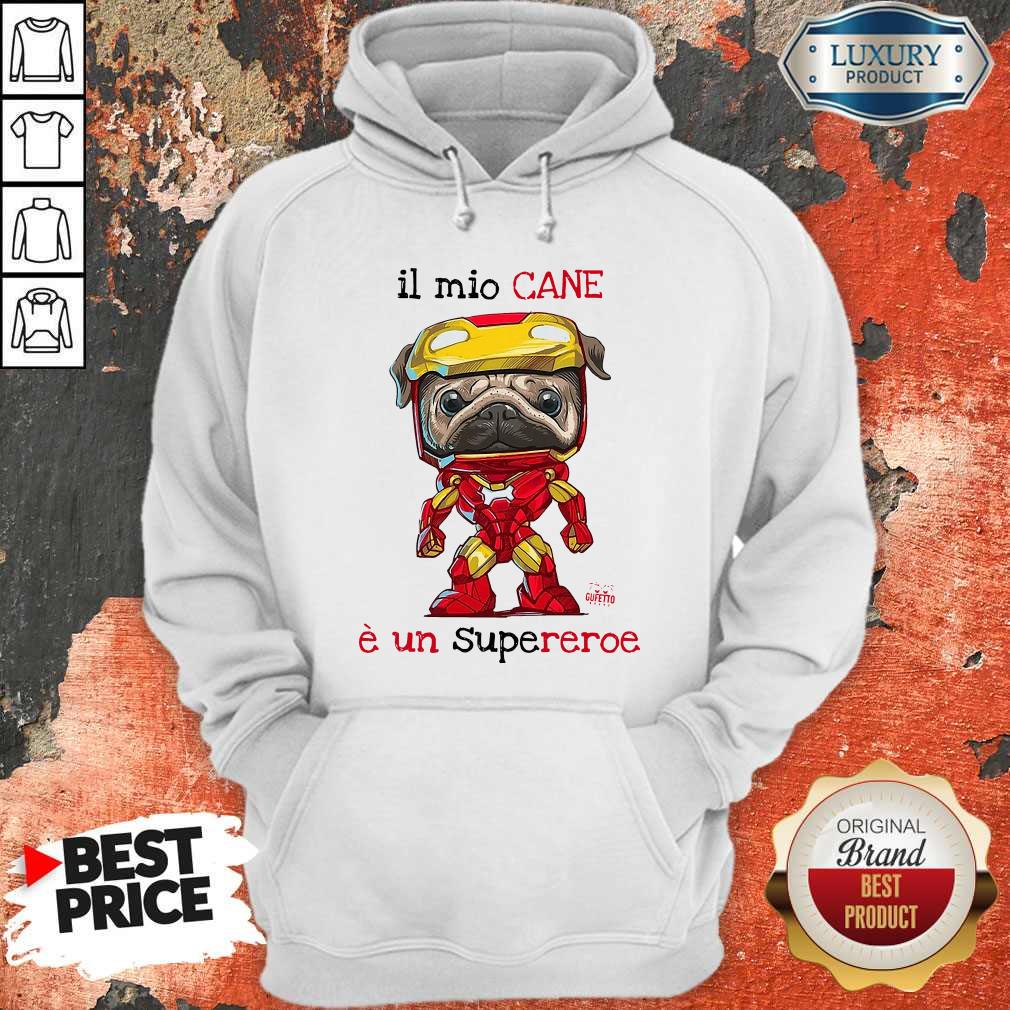 Premuim Pug il mio CANE è un Supereroe Shirt - Image 2