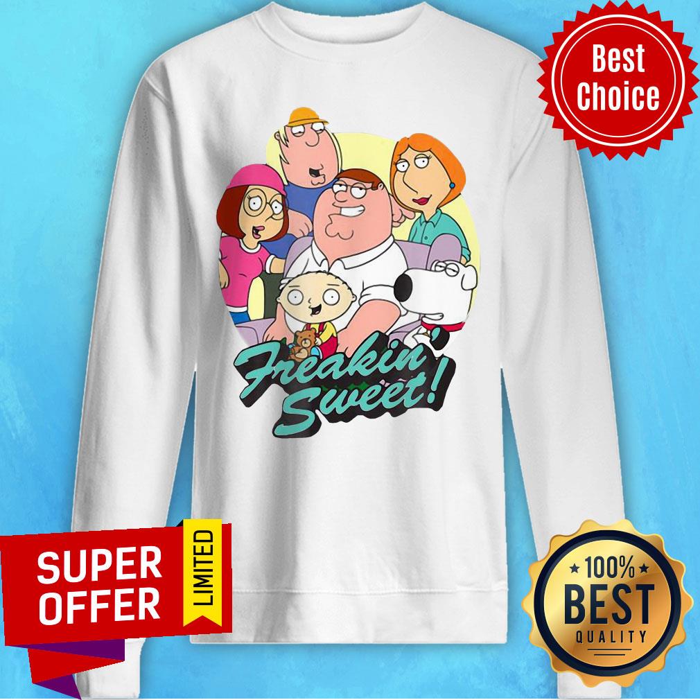 Top Family Guy Freakin’ Sweet Family Shot Shirt - Image 2