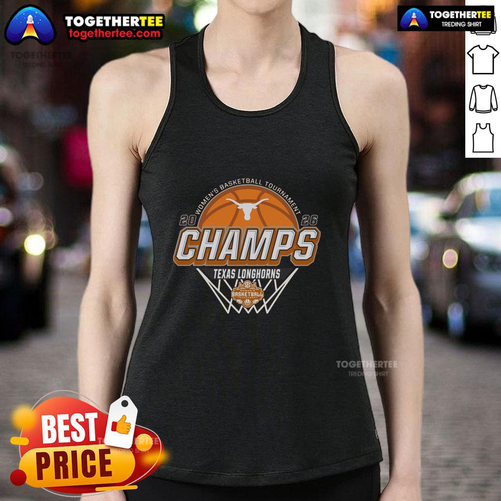 Hot Texas Longhorns Blue 84 2026 SEC Women's Basketball Tournament Champions Locker Room T-Shirt - Image 4