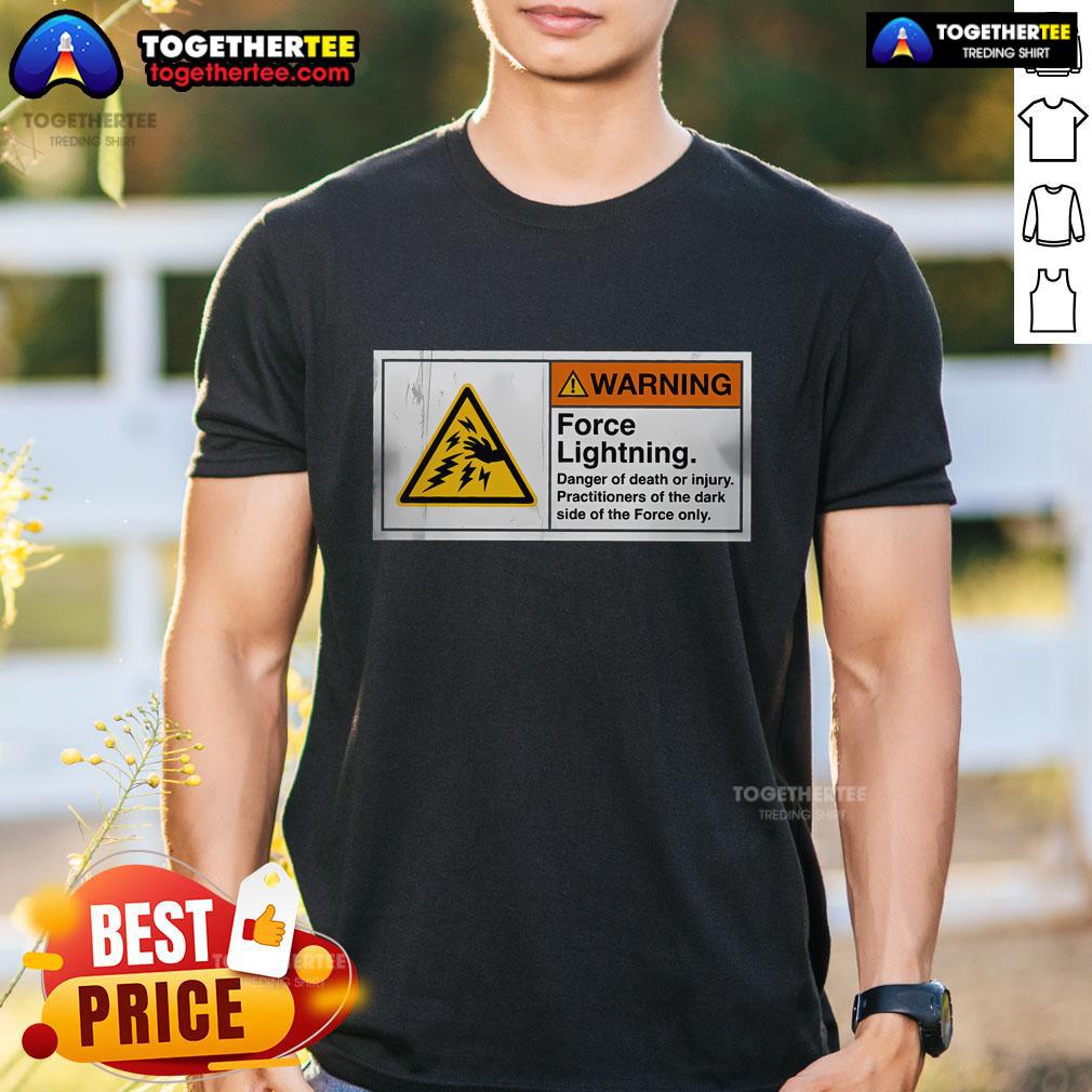Premium Caution Force Lightning T-Shirt