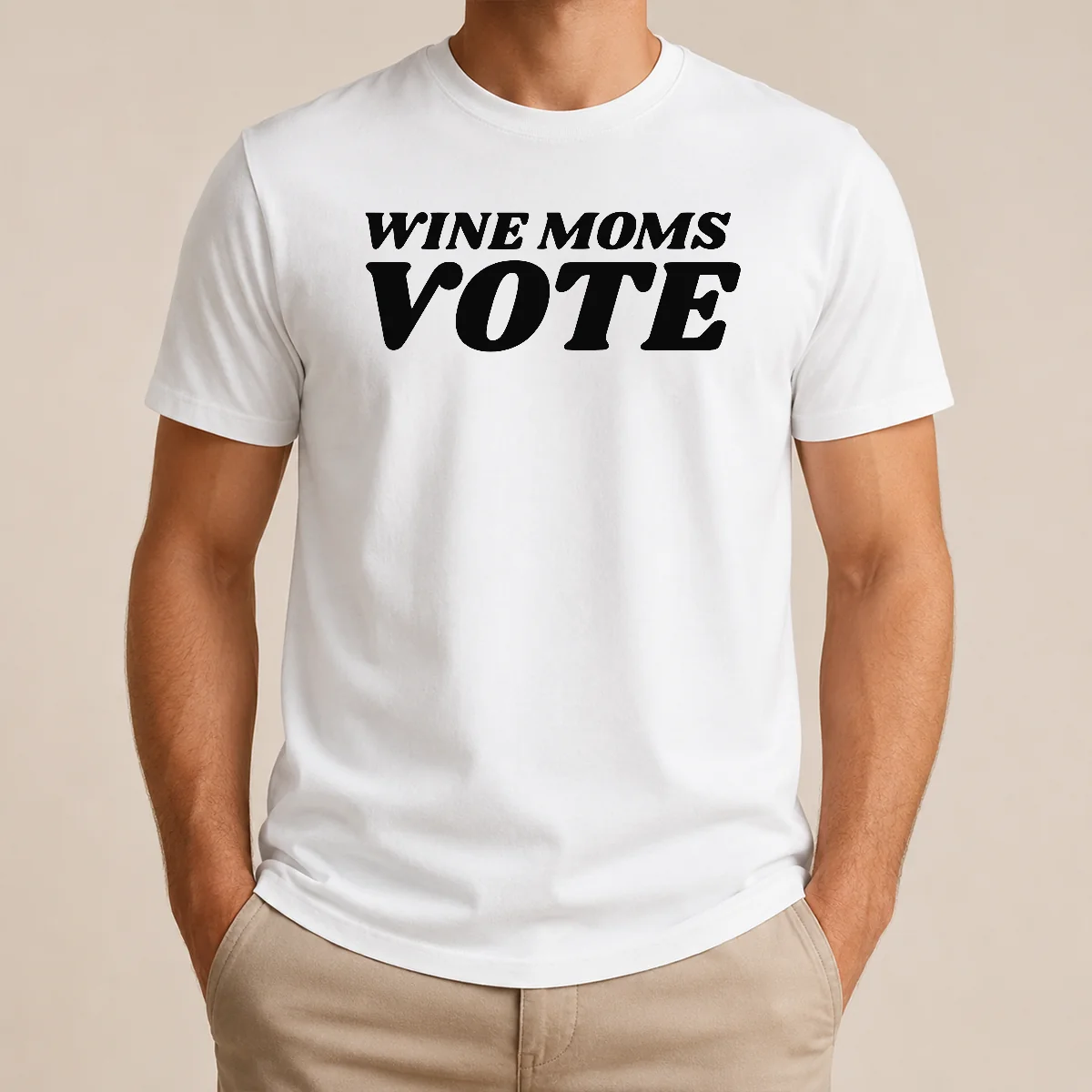 Funny Wine Moms Vote Shirt