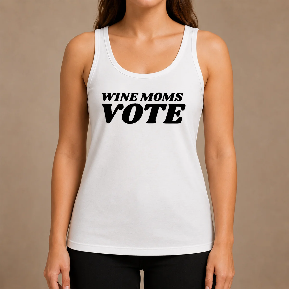 Funny Wine Moms Vote Shirt - Image 3