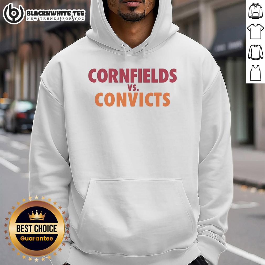 Nice Cornfields Vs Convicts T-Shirt - Image 2