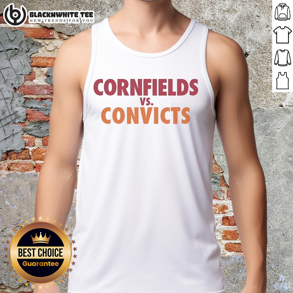 Nice Cornfields Vs Convicts T-Shirt - Image 4