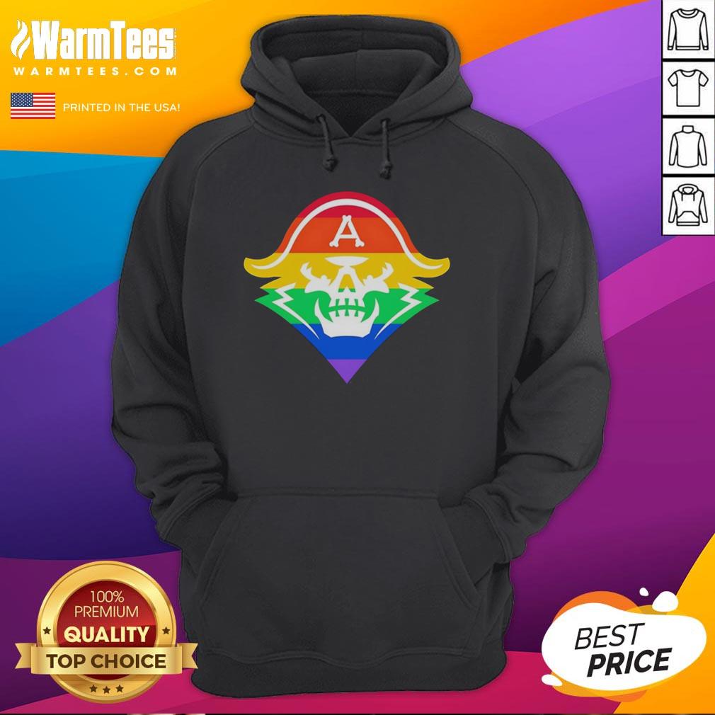 Official Skull Milwaukee Admirals Pride T-Shirt - Image 2