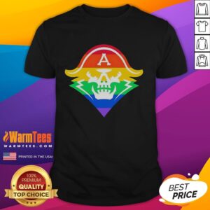 Official Skull Milwaukee Admirals Pride T-Shirt