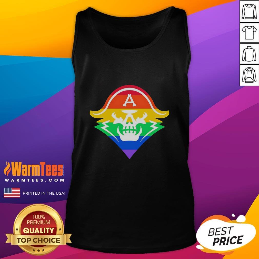 Official Skull Milwaukee Admirals Pride T-Shirt - Image 4