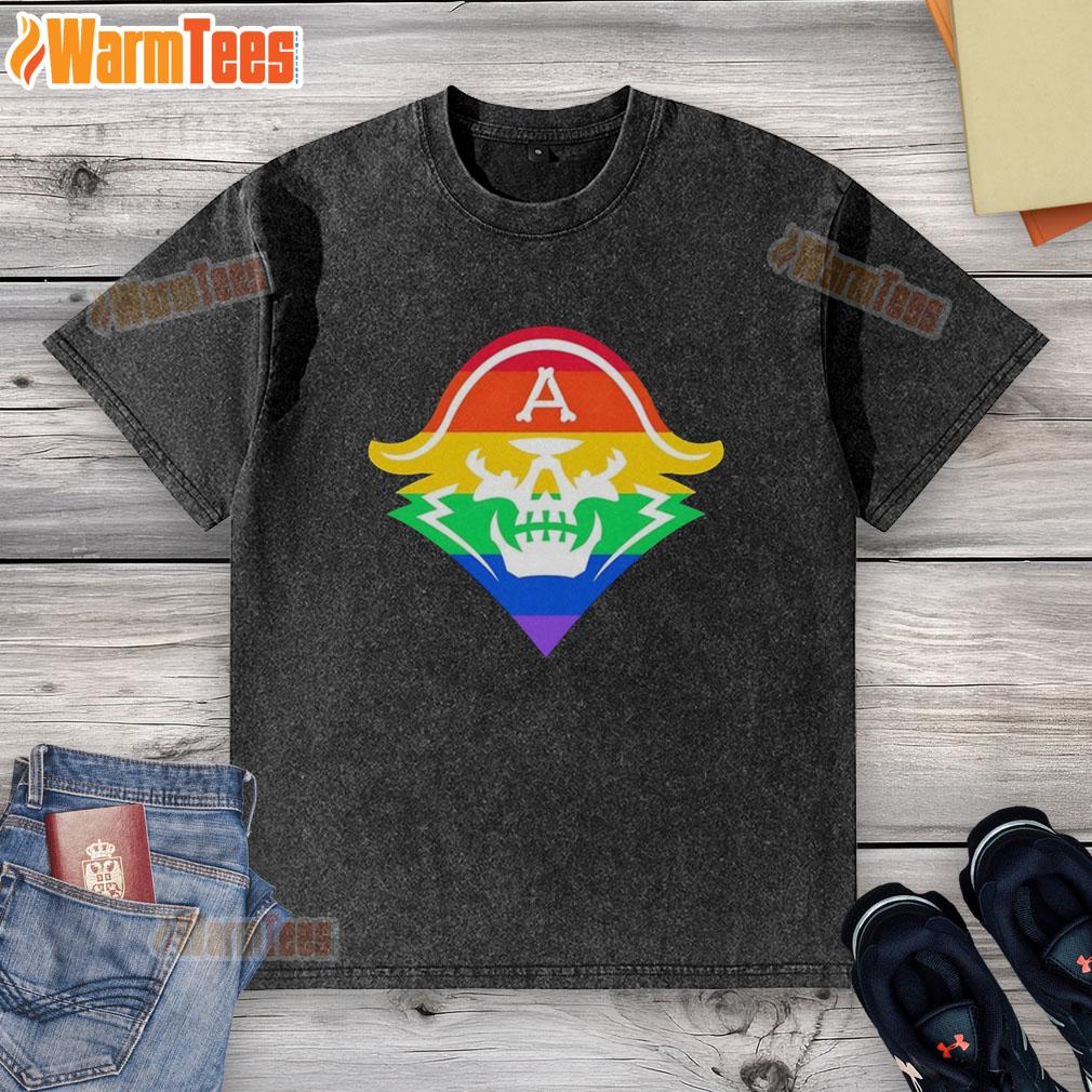 Official Skull Milwaukee Admirals Pride T-Shirt - Image 6