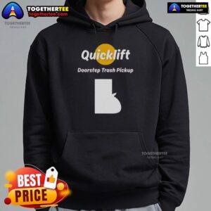 Alternative view of Original Quicklift Doorstep Trash Pickup T-Shirt