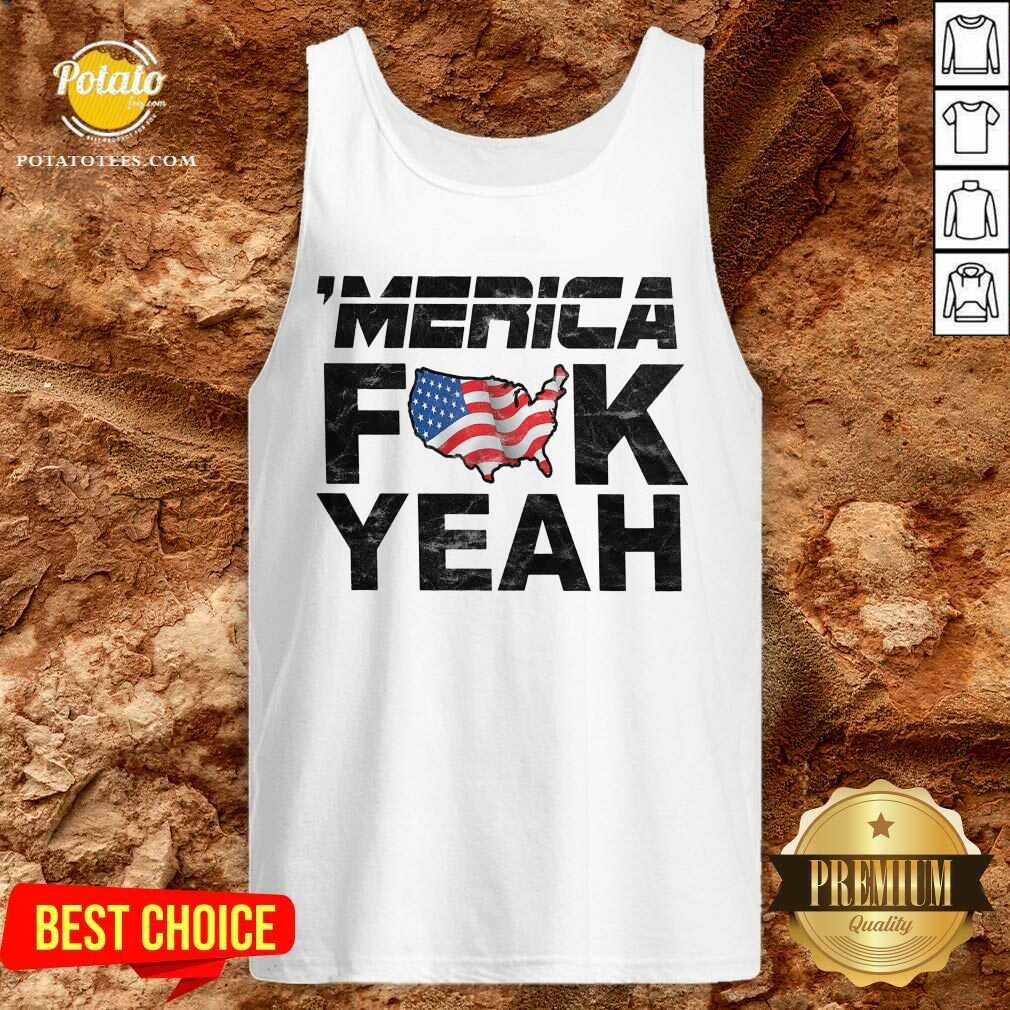 Merica Fuck Yeah 4th Of July Shirt - Image 3