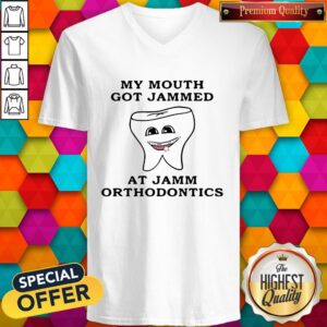 Alternative view of My Mouth Got Jammed At Jamm Orthodontics Shirt