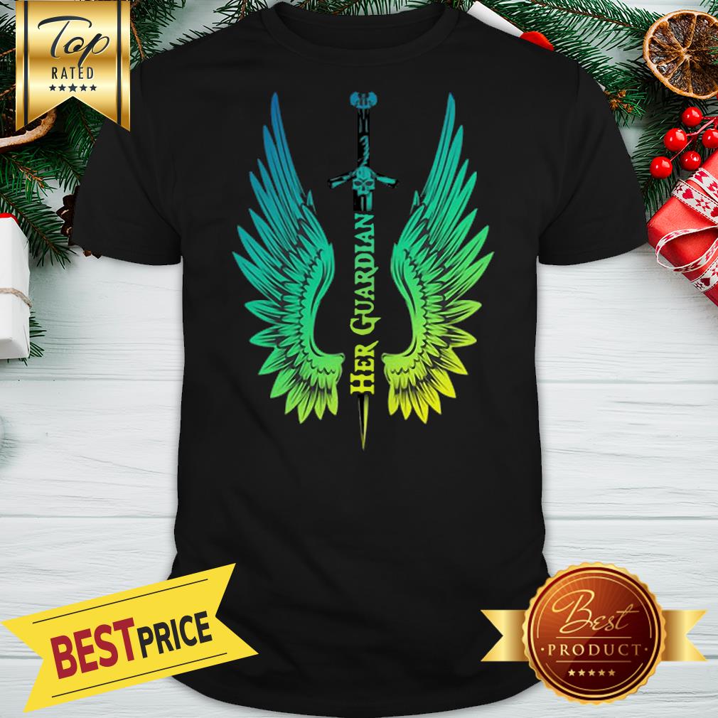 Wings Her Guardian Sword Cross Shirt