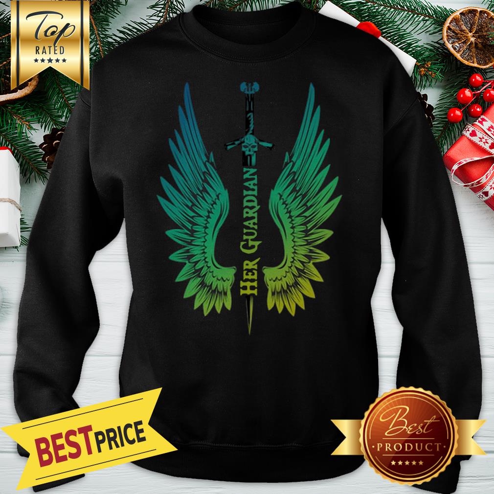 Wings Her Guardian Sword Cross Shirt - Image 4