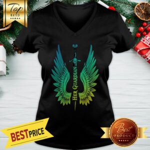Alternative view of Wings Her Guardian Sword Cross Shirt