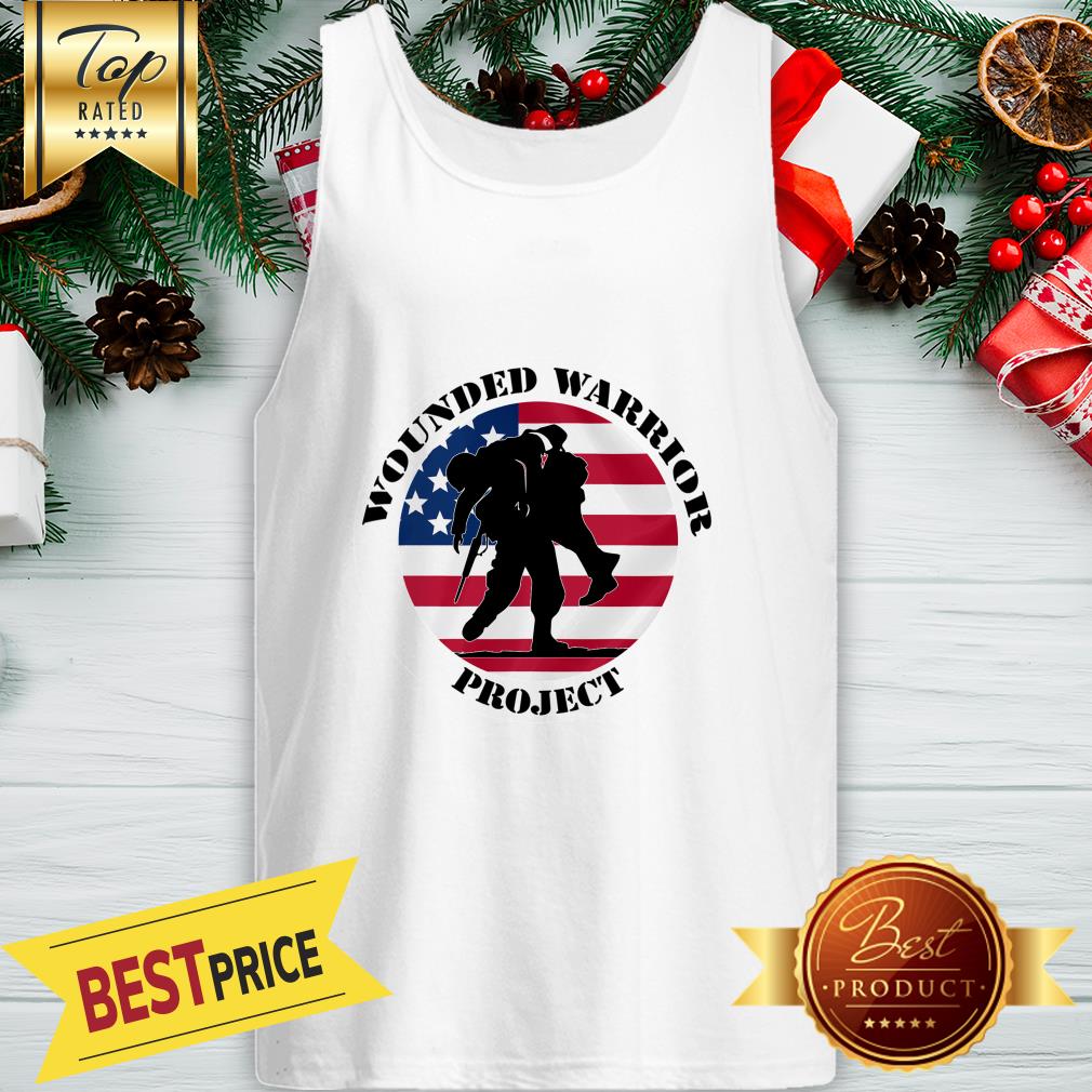Wounded Warrior Project American USA Flag Shirt - Image 3