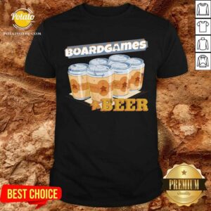 Board Games Beer Shirt