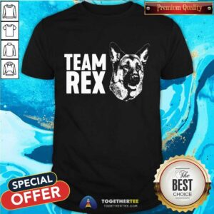 Team Rex German Shepherd T-shirt