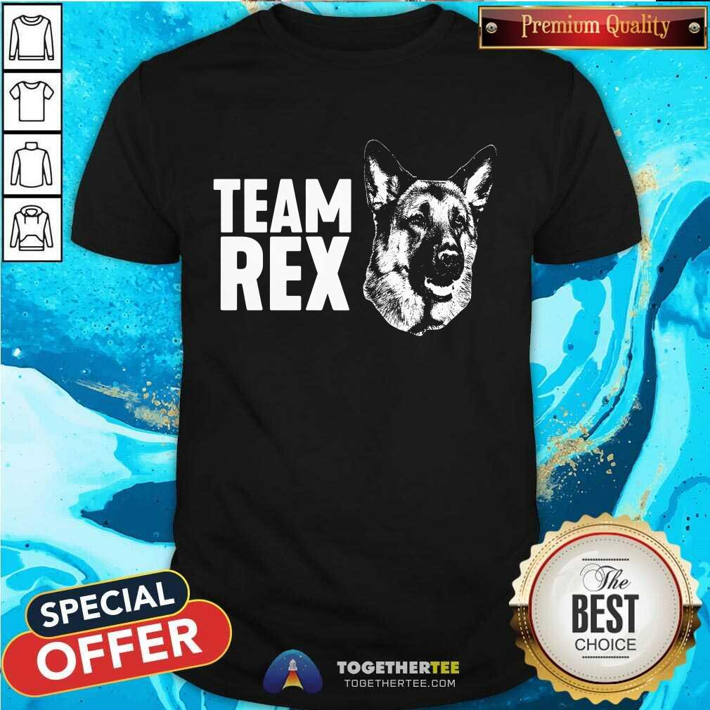 Team Rex German Shepherd T-shirt