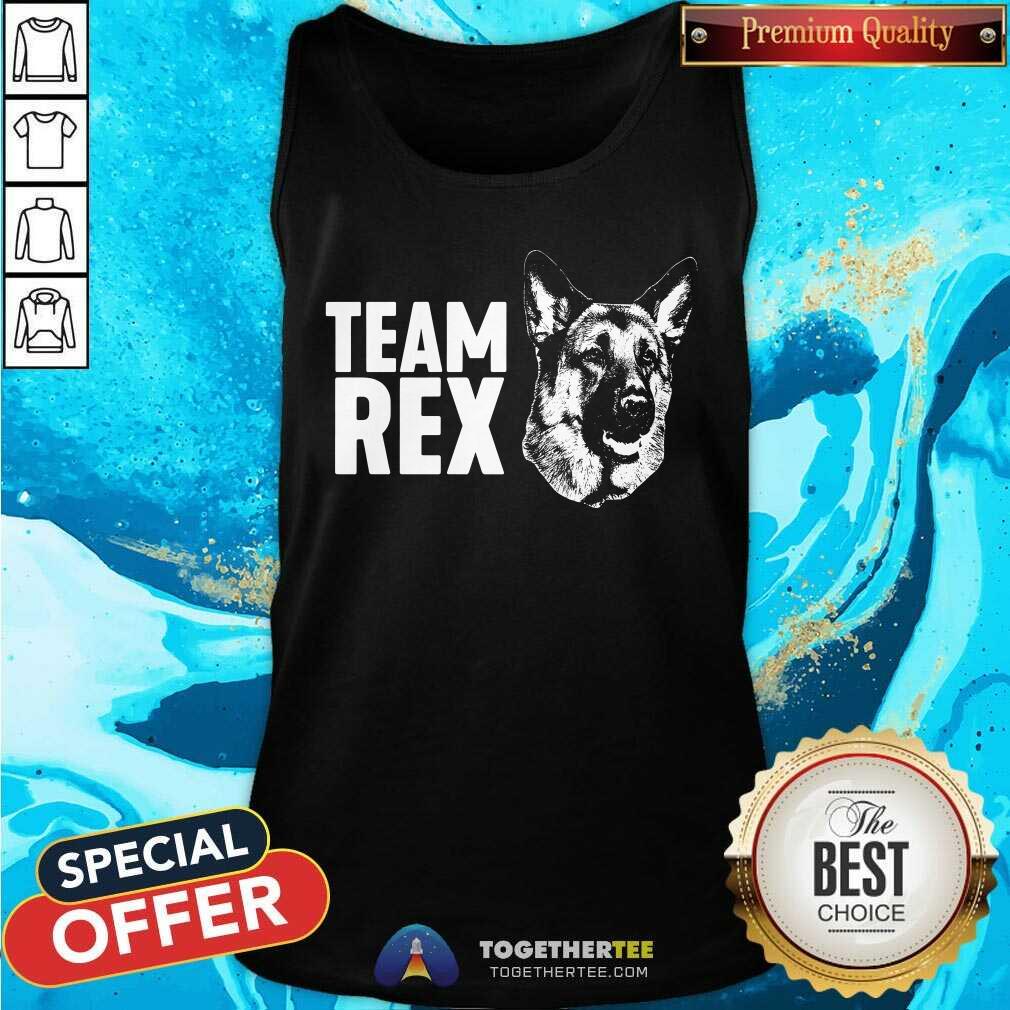 Team Rex German Shepherd T-shirt - Image 2