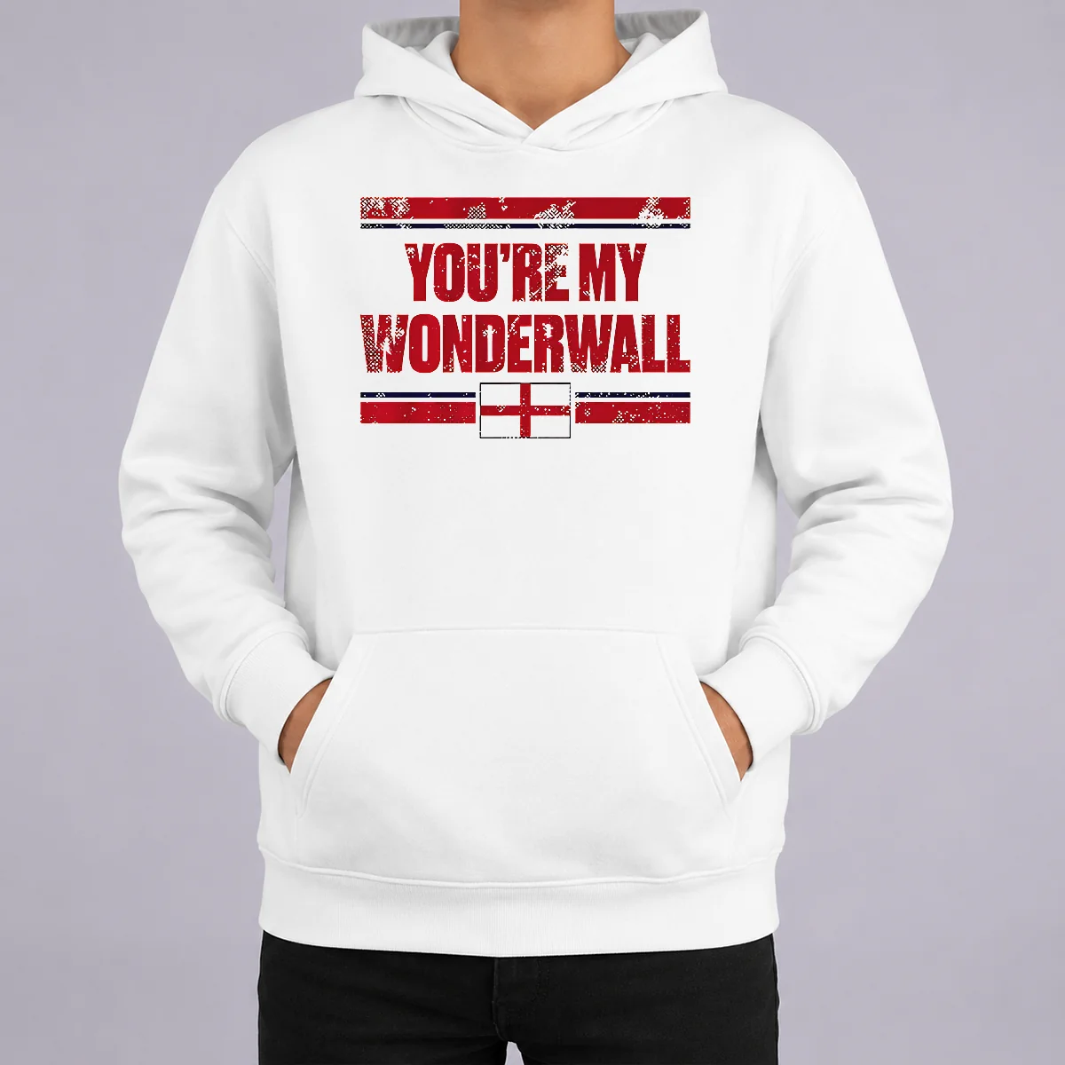 Funny You're My Wonderwall England Flag Oasis Shirt - Image 5