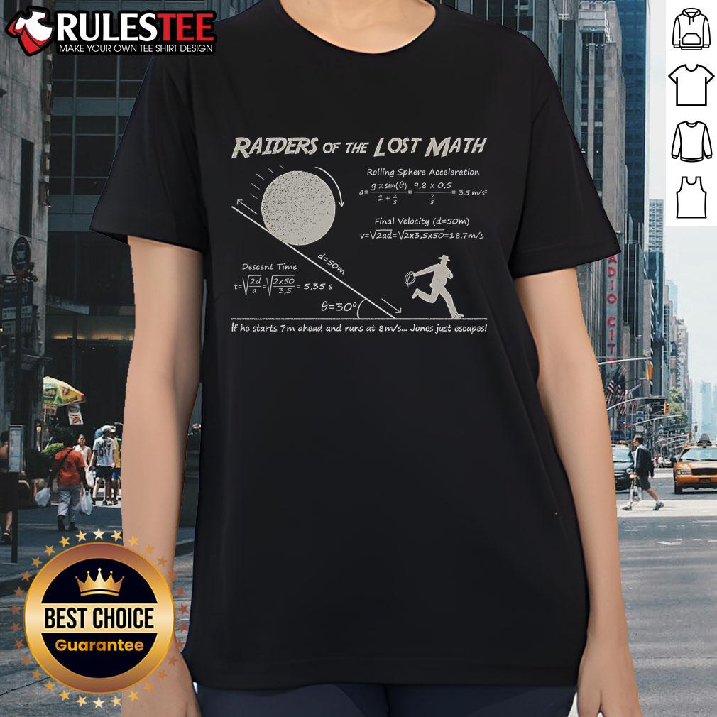 Funny Raiders Of The Lost Math T-Shirt - Image 3