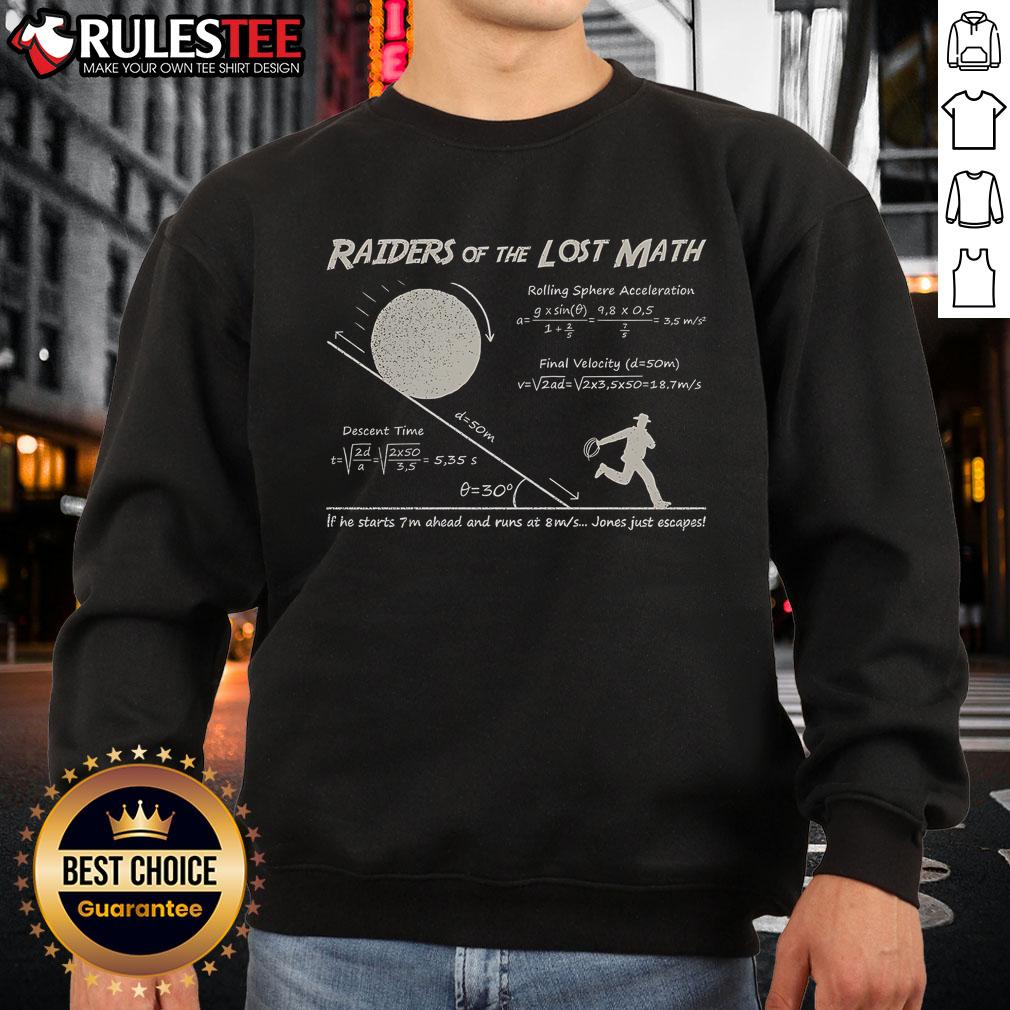 Funny Raiders Of The Lost Math T-Shirt - Image 5
