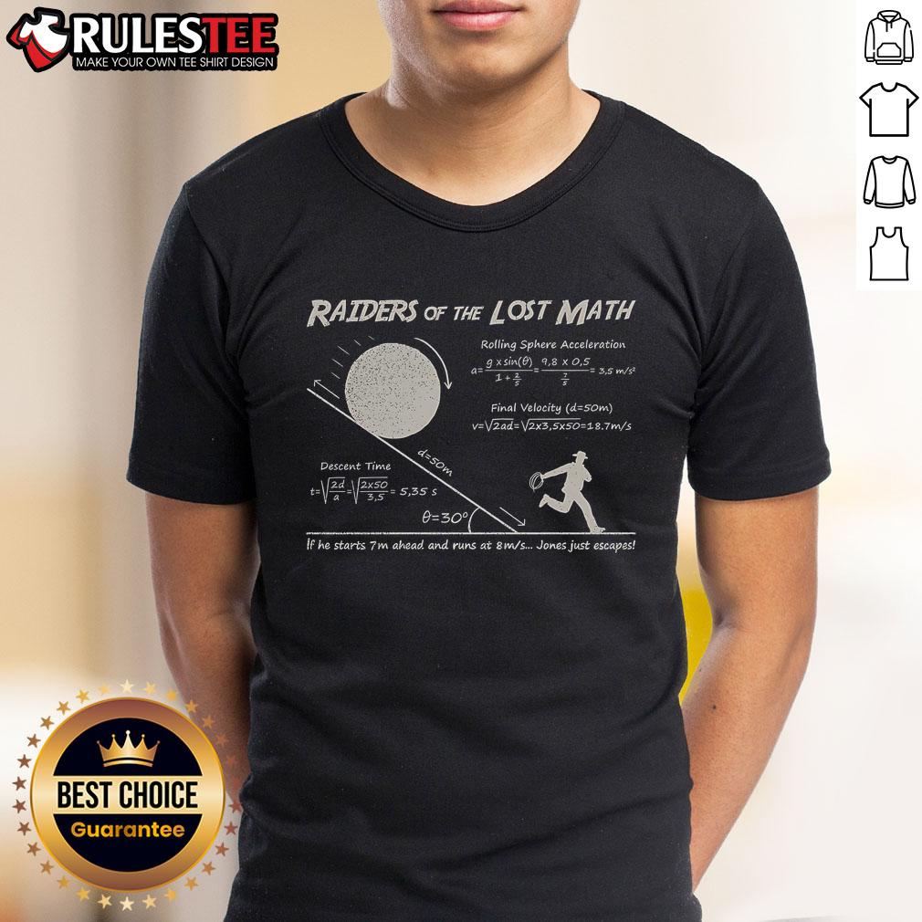 Funny Raiders Of The Lost Math T-Shirt
