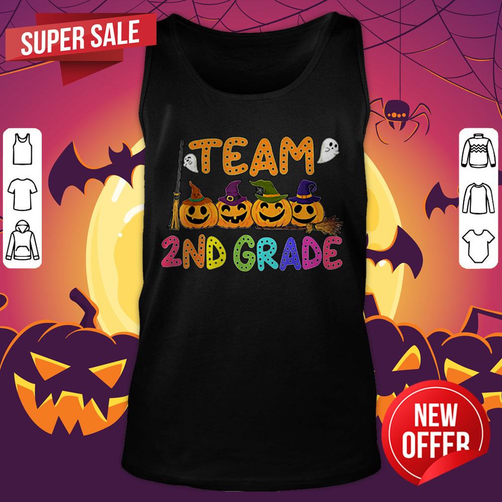 Top Halloween Team 2nd Second Grade Costumes For Student Shirt - Image 5
