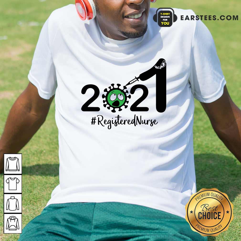 Hot 2021 Coronavirus #Registered Nurse Shirt