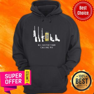 Alternative view of Official Twisted Tea All Faster Than Calling 911 Shirt