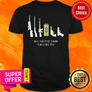 Official Twisted Tea All Faster Than Calling 911 Shirt