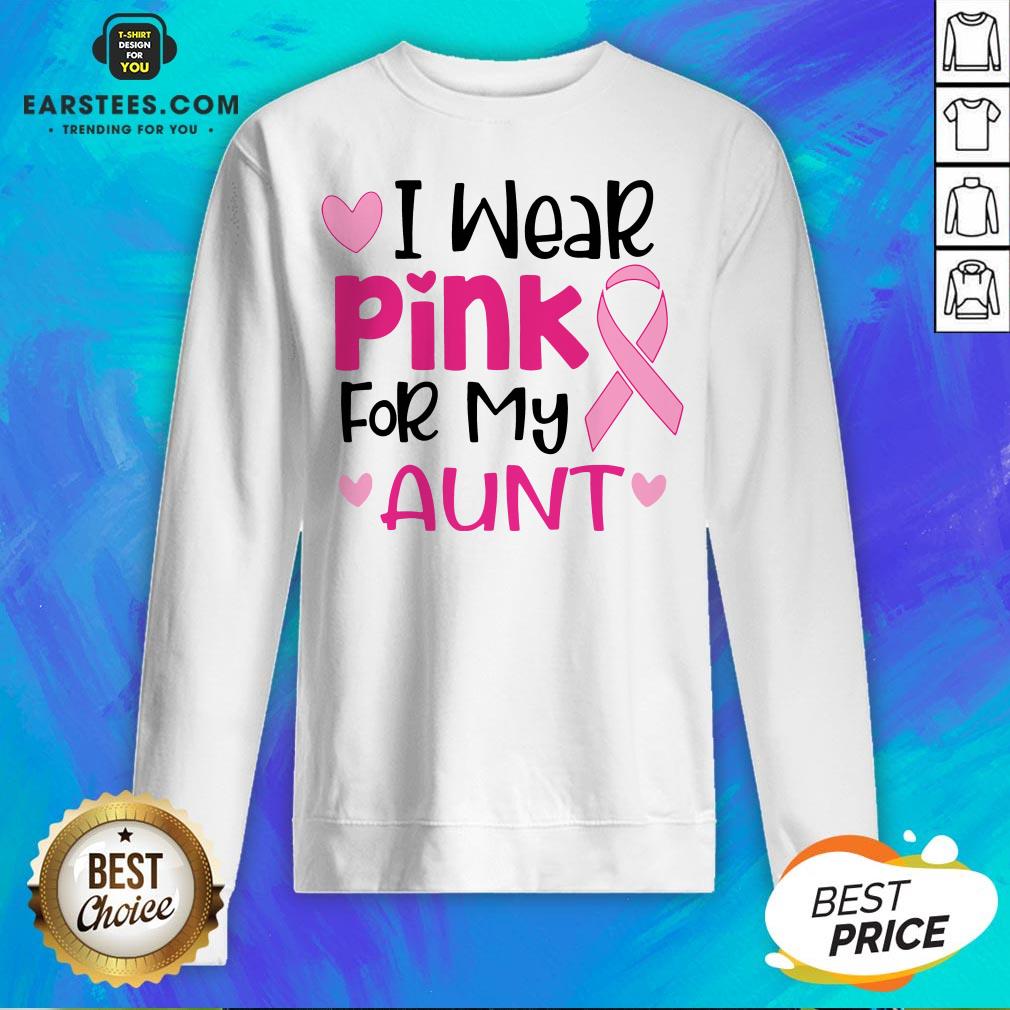 Good I Wear Pink For My Aunt Shirt - Image 3
