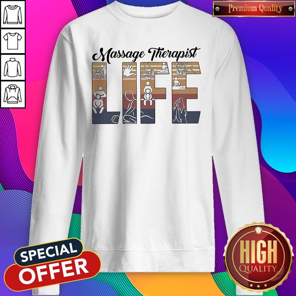 Perfect Massage Therapist Life Vintage Shirt - Image 5