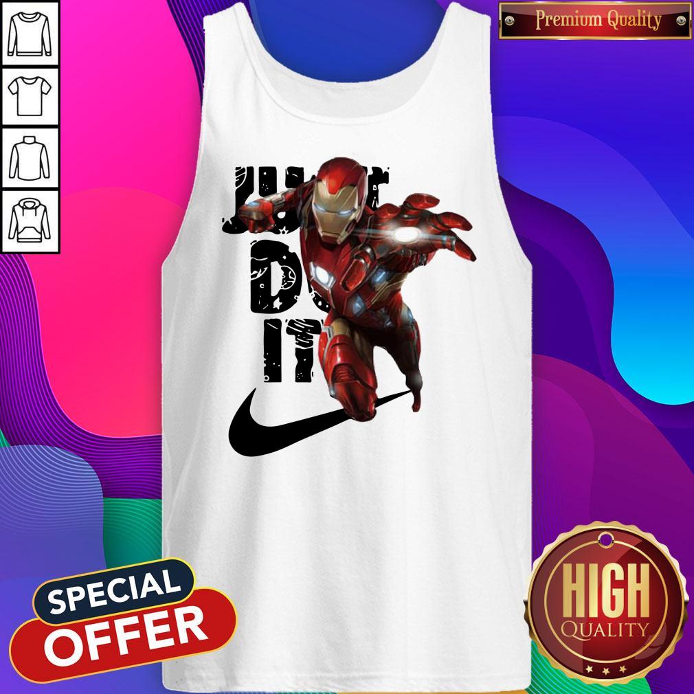 Premium Nike Iron Man Just Do It Shirt - Image 4