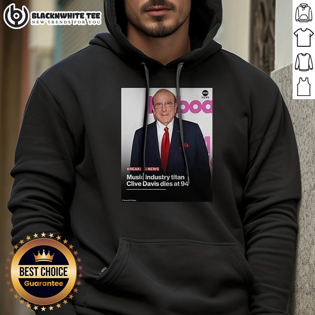 Awesome Music Industry Titan Clive Davis Dies At 94 Shirt - Image 3
