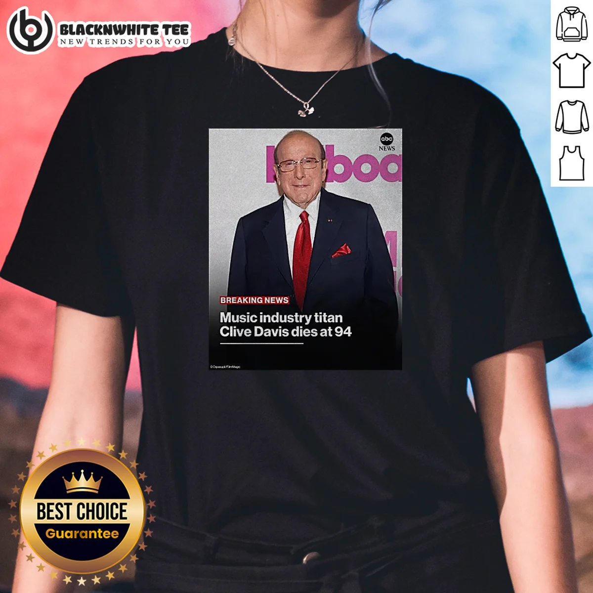Awesome Music Industry Titan Clive Davis Dies At 94 Shirt - Image 2
