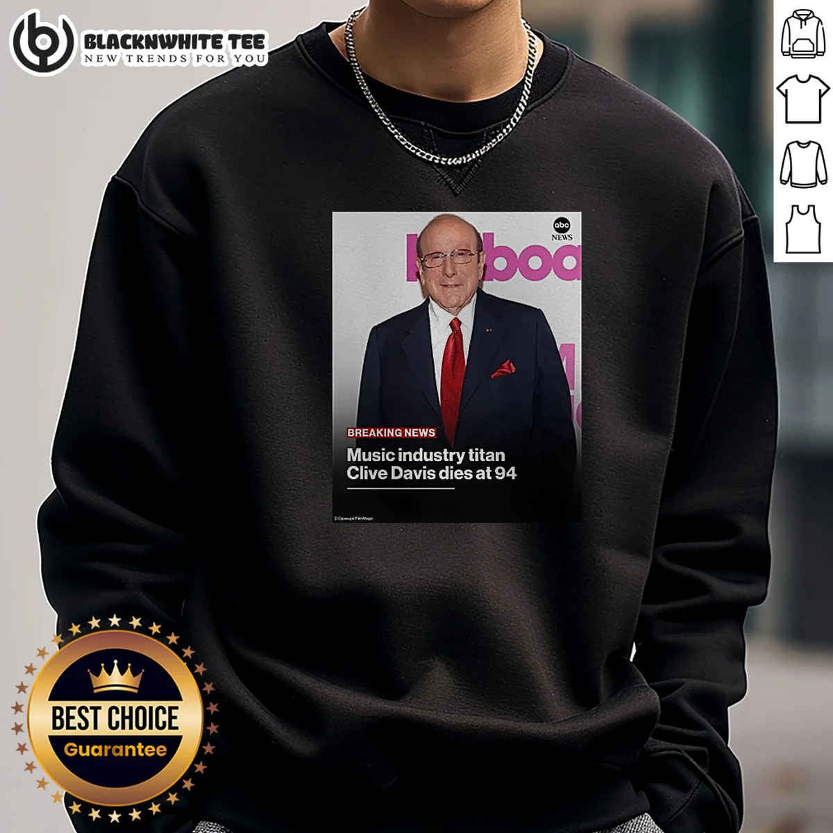 Awesome Music Industry Titan Clive Davis Dies At 94 Shirt - Image 5