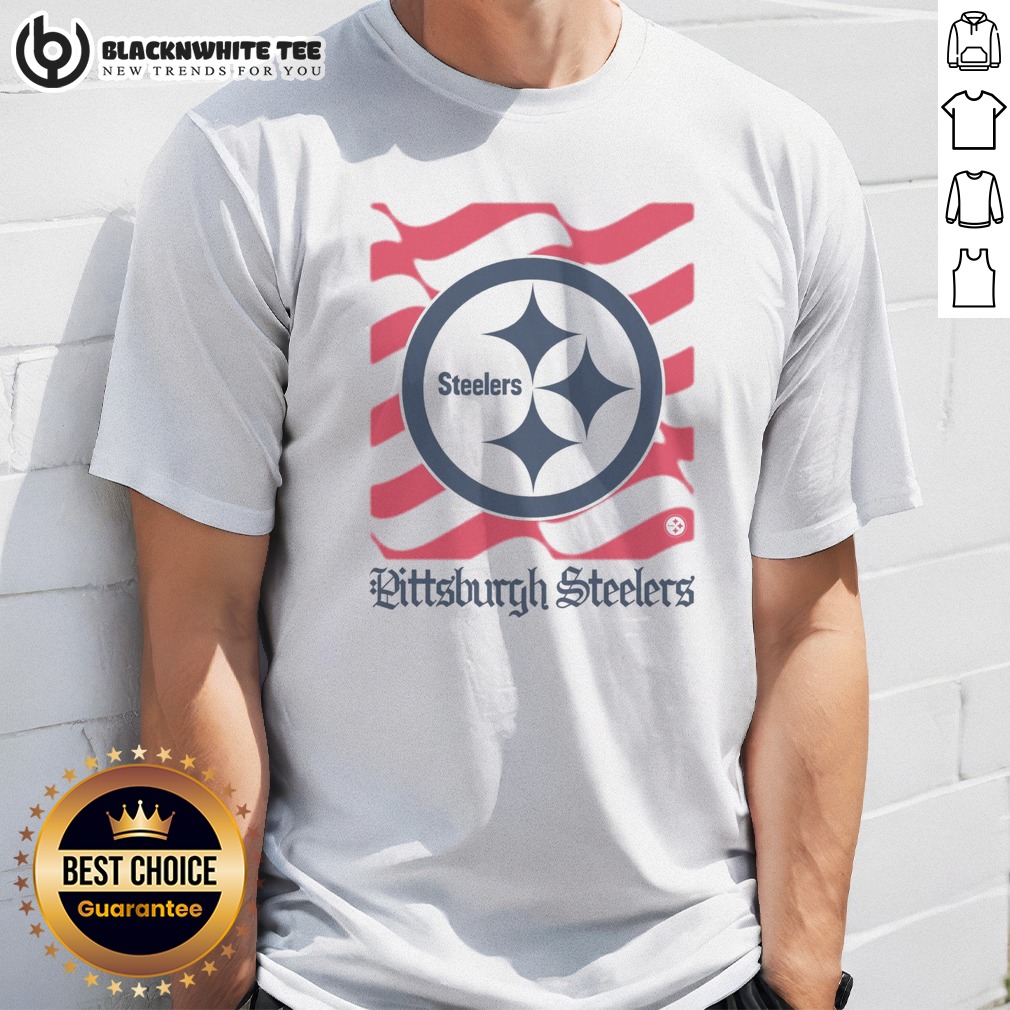 Funny Pittsburgh Steelers American Heritage Wordmark Shirt