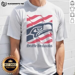 Pretty Seattle Seahawks American Heritage Wordmark Shirt