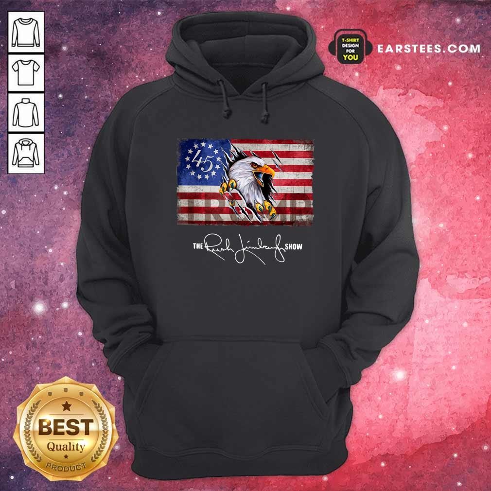 Perfect The Rush Limbaugh Show American Flag Shirt - Image 2