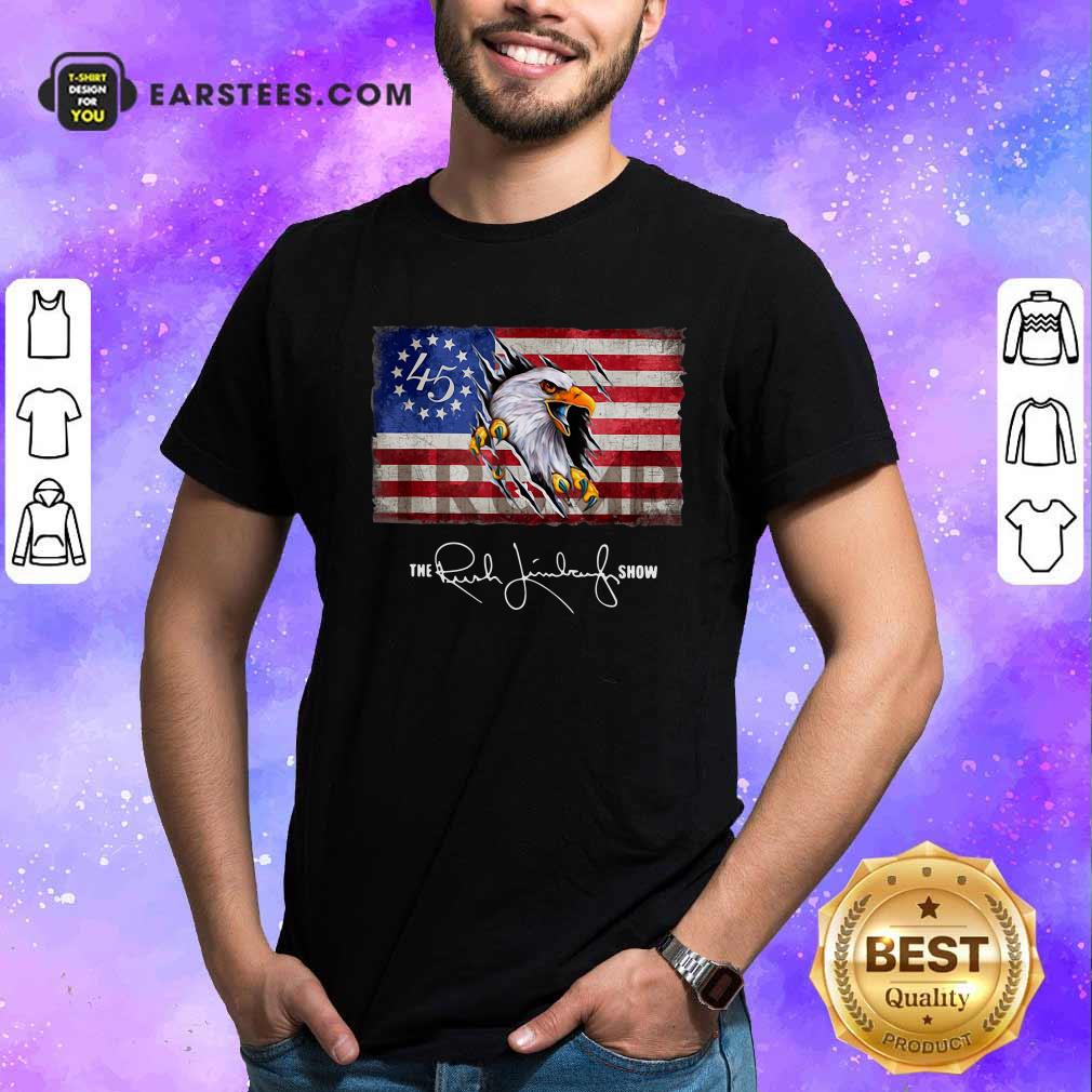 Perfect The Rush Limbaugh Show American Flag Shirt