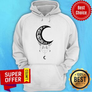 Alternative view of Funny Moon Aesthetic Lunar Artsy Goth Witchy Shirt