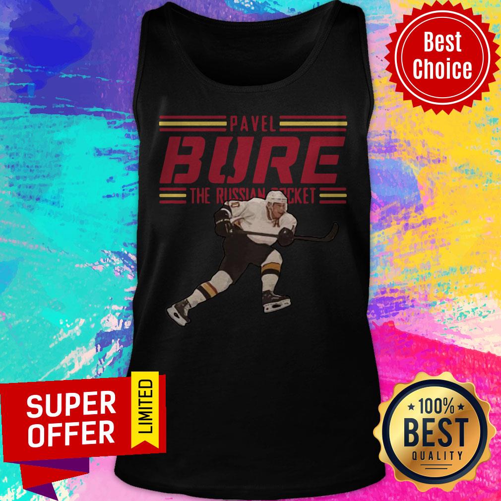Official Pavel Bure The Russian Rocket Play Shirt - Image 4