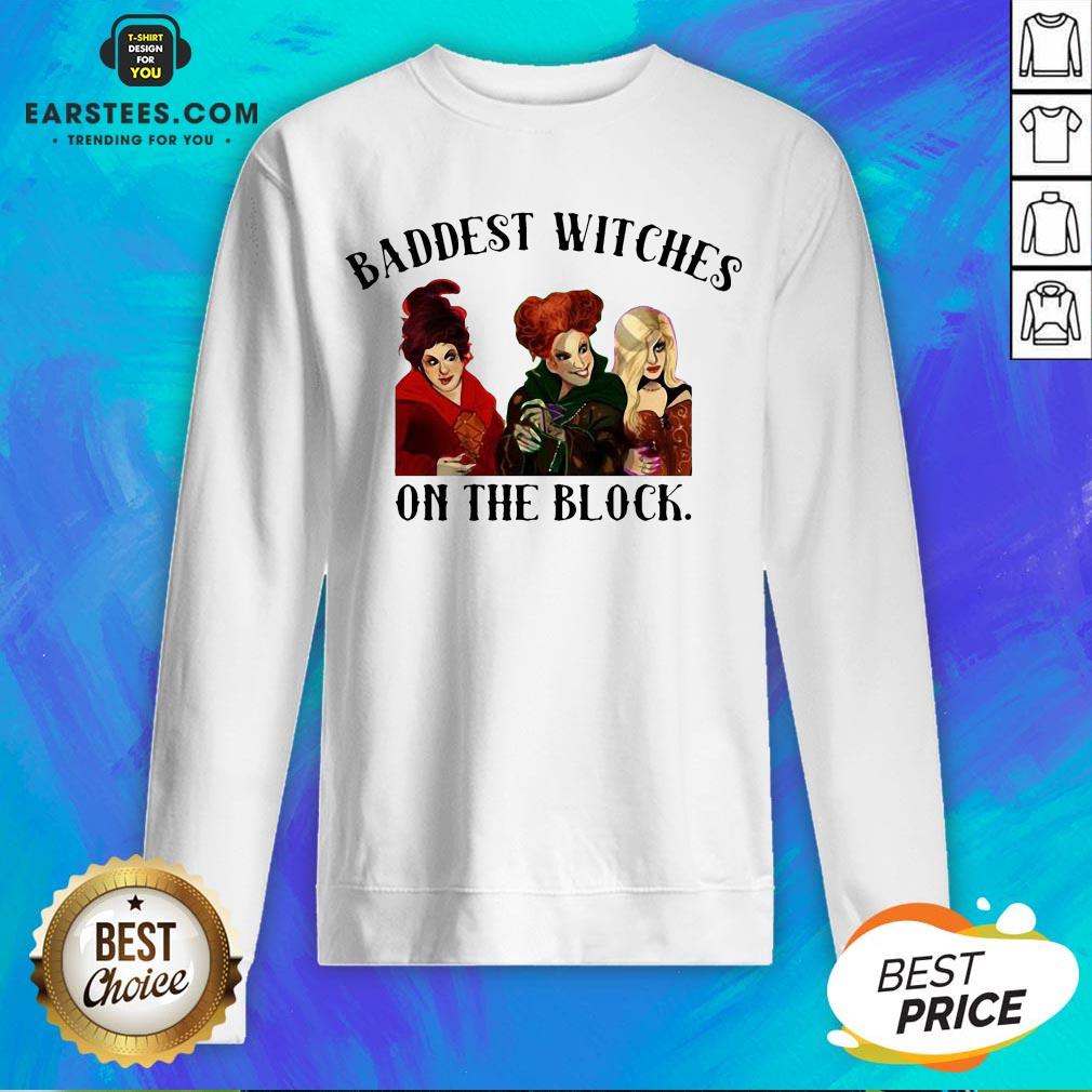 Original Baddest Witches On The Block Shirt - Image 5