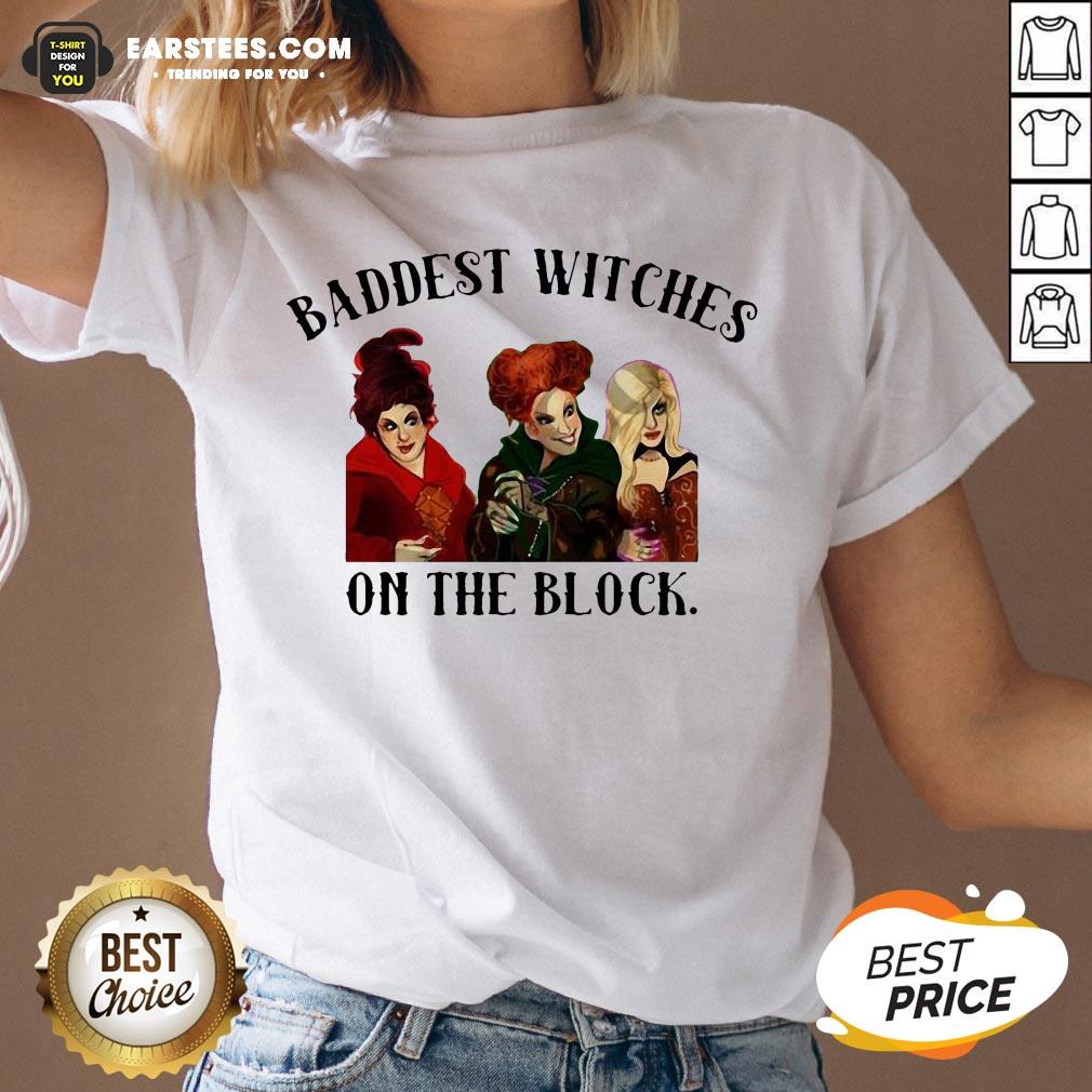 Original Baddest Witches On The Block Shirt - Image 3