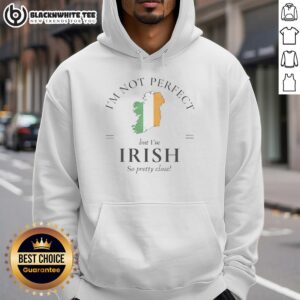Alternative view of Awesome I'm Not Perfect But I'm Irish So Pretty Close T-Shirt