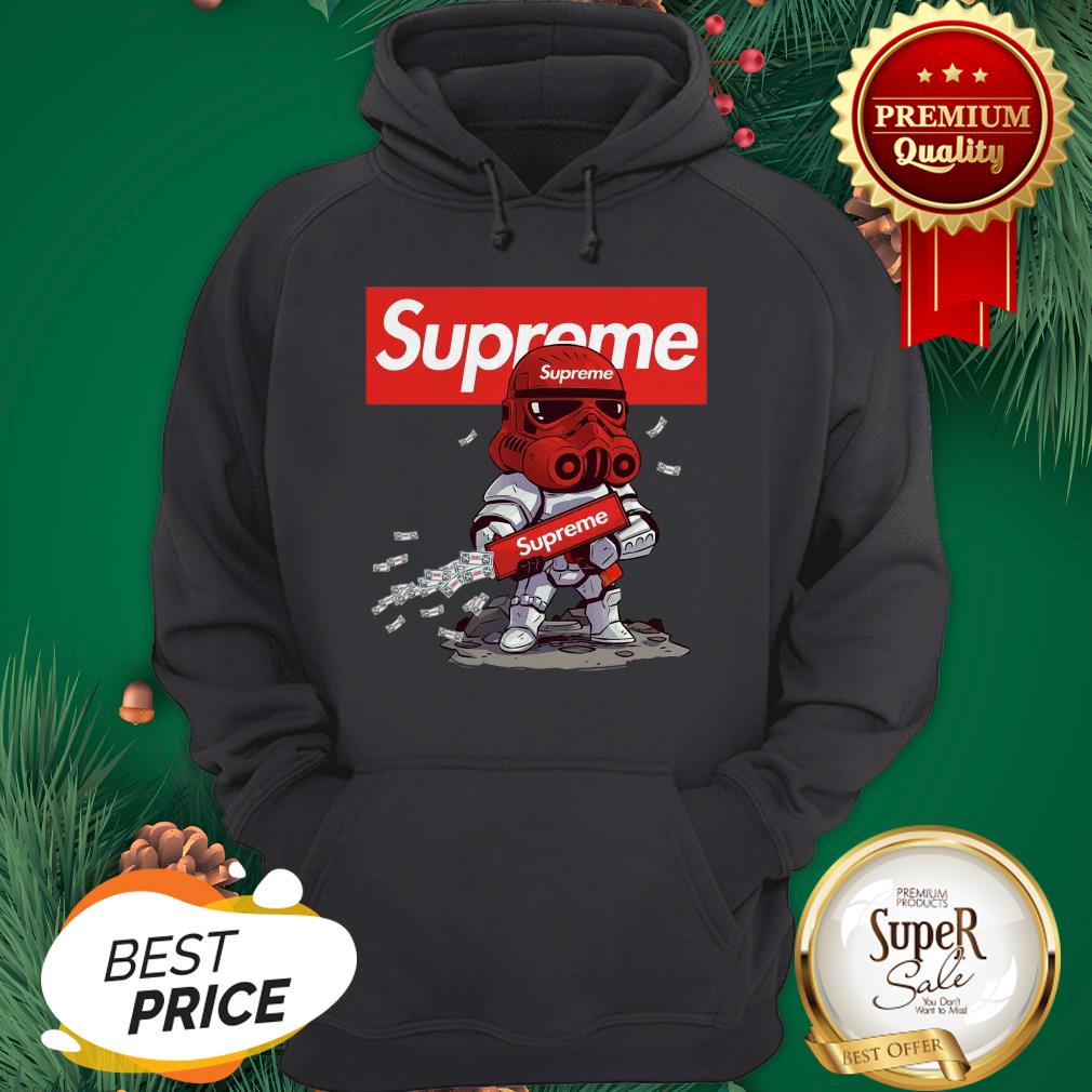 Star Wars Stormtrooper And Supreme Shirt - Image 5